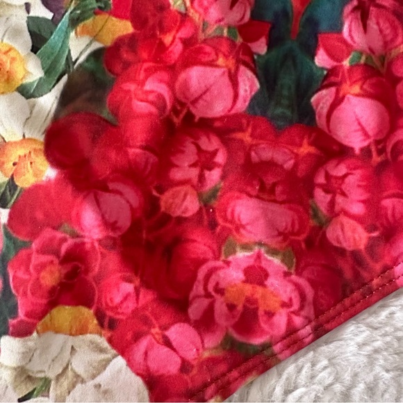 Kortni Jeane Tulips Tie Front Swim Bottoms - Picture 4 of 4